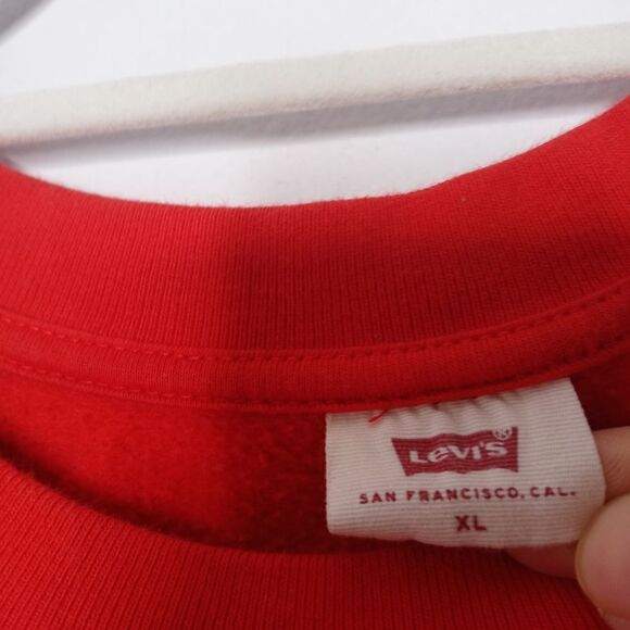 Levi's red sweatshirt size XL - Picture 5 of 7